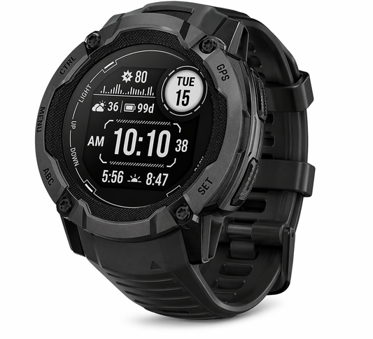 7X Sapphire Solar Multisport GPS Smartwatch - Carbon Gray Titanium