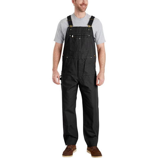 Heavyweight Cotton Duck Bib Overalls for Men