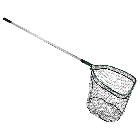 Coated Landing Net - 22''x18'' Hoop, 4'-8' Handle